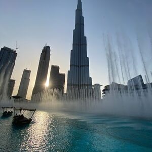 Burj Khalifa Water Fountains